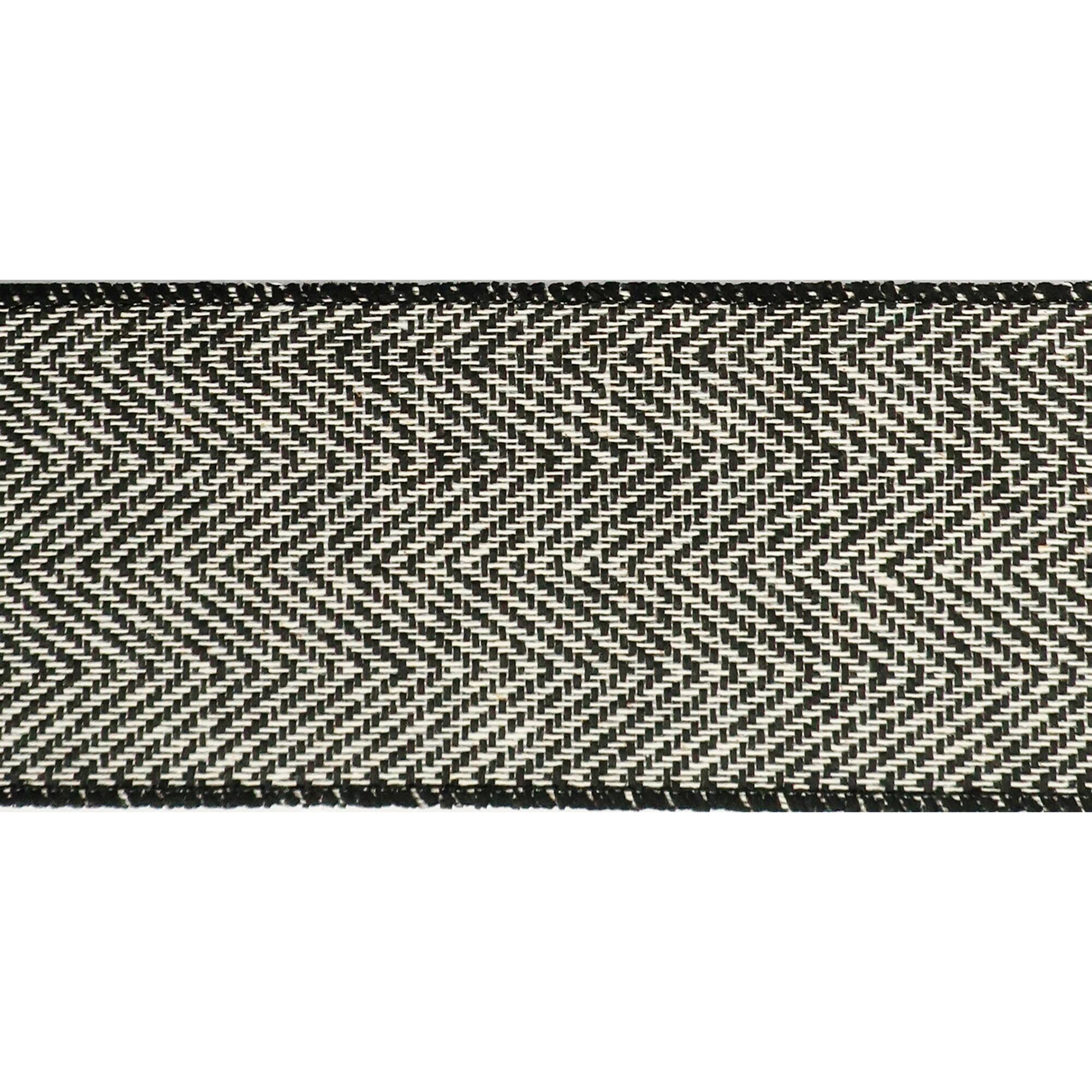 2.5" x 25ft. Herringbone Wired Ribbon by Celebrate It™